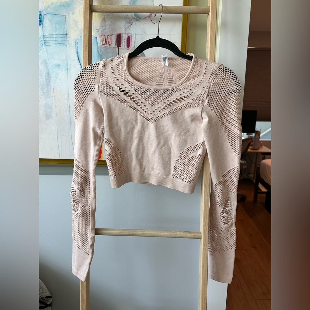 Alo cropped long sleeve